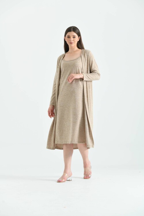 Beige Soft Knitted 2-Pack Set
