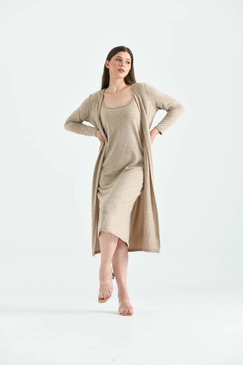 Beige Soft Knitted 2-Pack Set