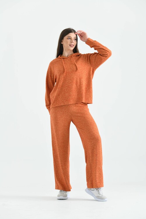 Tile Yumos Knitted Hooded Pajamas Set