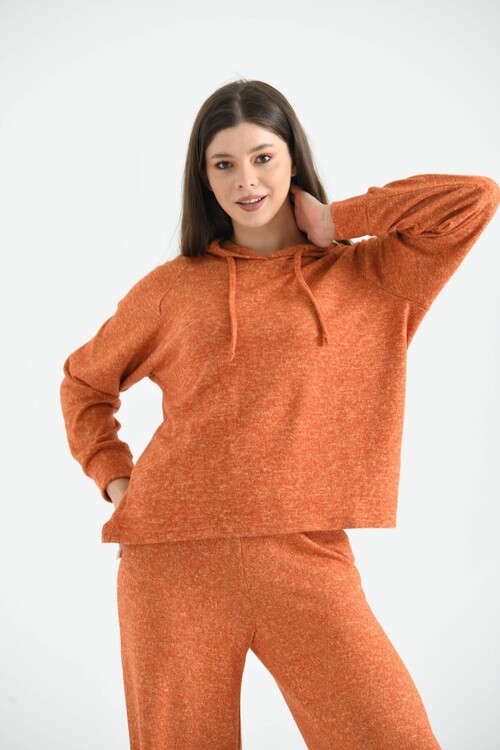 Tile Yumos Knitted Hooded Pajamas Set