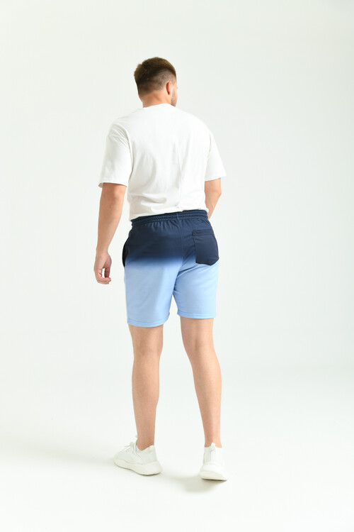 Mavi Regular Fit Cep Detaylı Şort