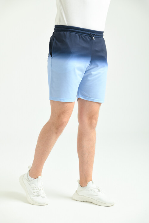Mavi Regular Fit Cep Detaylı Şort