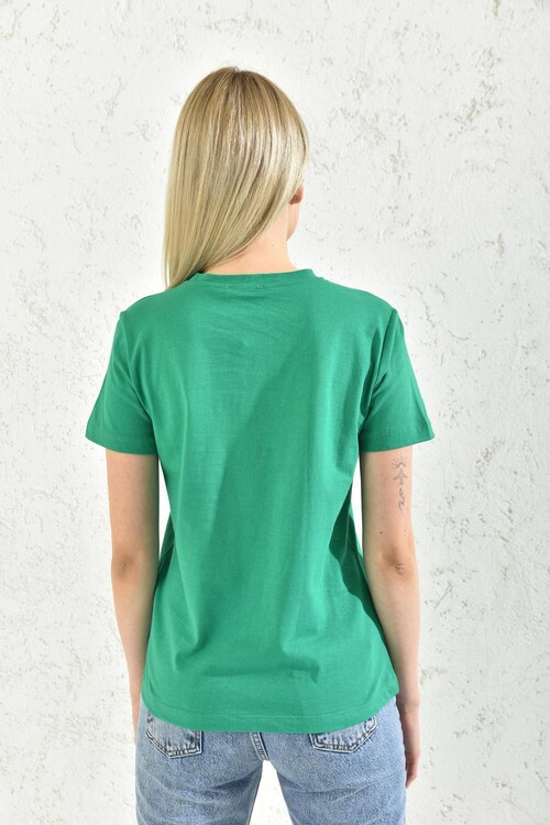 Green Nostalgia Ultra Printed T-Shirt
