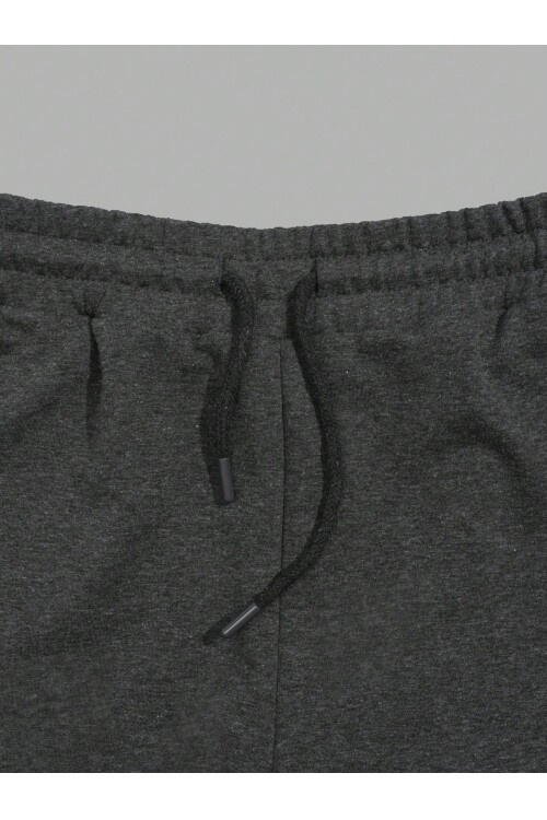 %100 Pamuk Beyaz California Baskılı T-Shirt & Siyah Eşofman Altı Erkek Takım