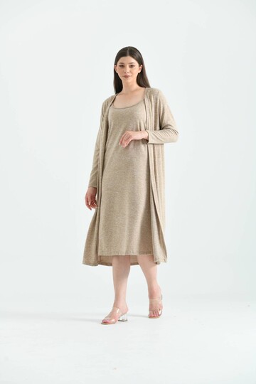 Beige Soft Knitted 2-Pack Set