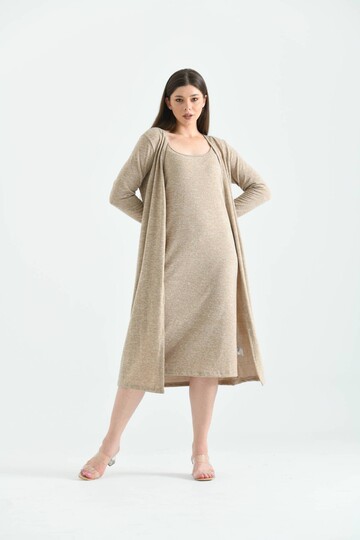 Beige Soft Knitted 2-Pack Set