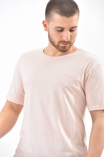 Pudra Nakış Detaylı Regular Fit T-Shirt