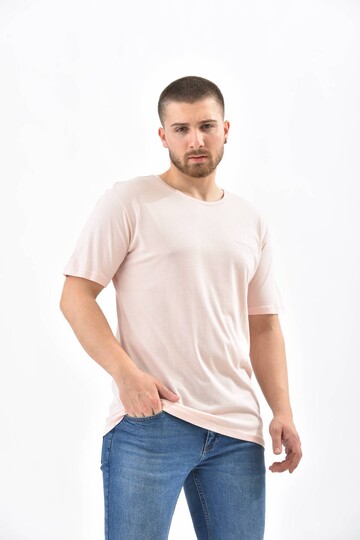 Pudra Nakış Detaylı Regular Fit T-Shirt