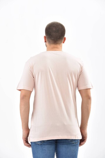 Pudra Nakış Detaylı Regular Fit T-Shirt