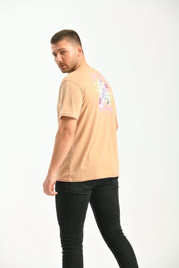 Taş Regular Fit Baskılı %100 Pamuklu T-Shirt 