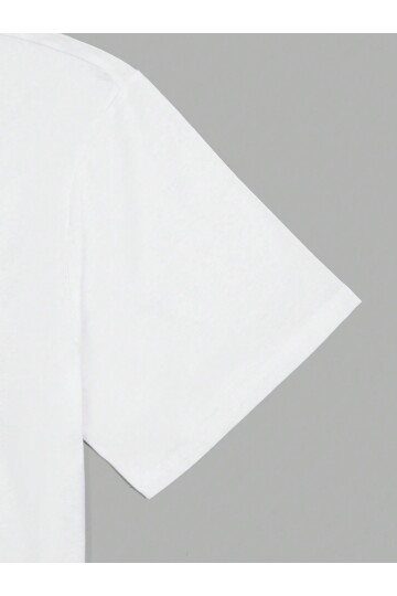%100 Pamuk Beyaz California Baskılı Erkek T-Shirt